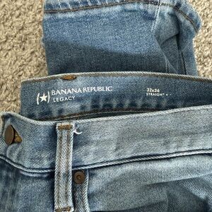 Banana Republic Men’s Light Blue Straight Leg Jeans